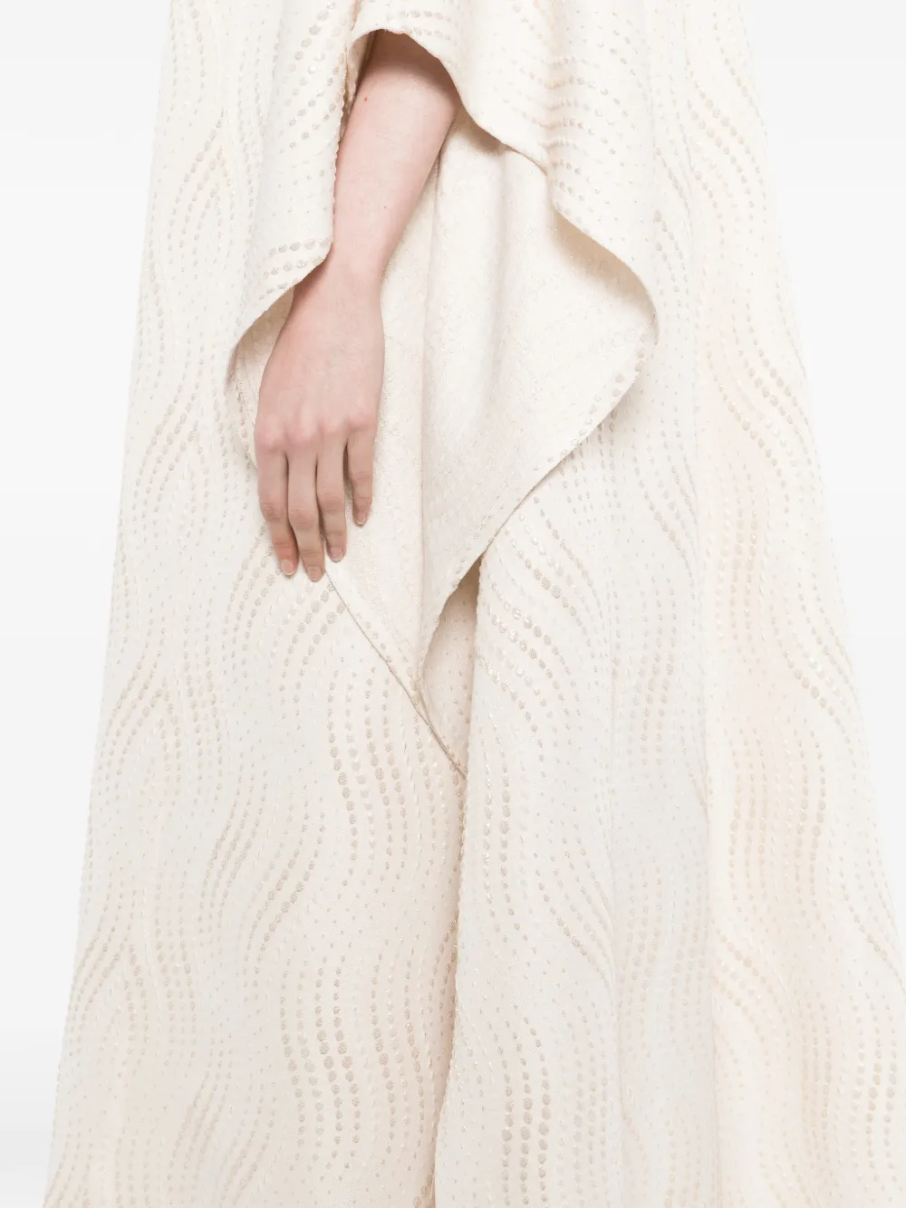 Bambah Lilly maxi-jurk Beige