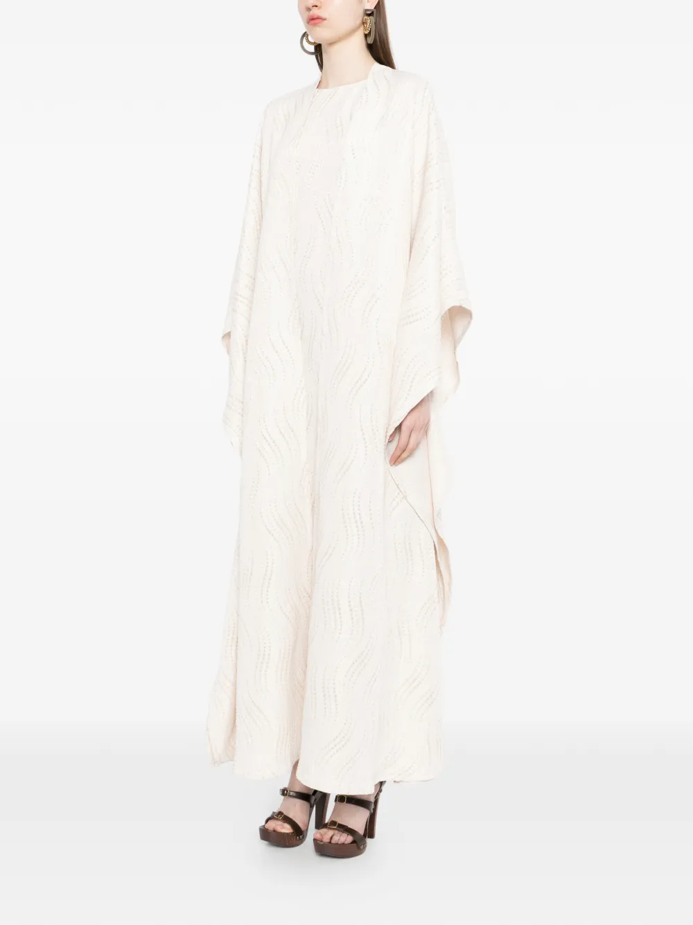 Bambah Lilly maxi-jurk Beige