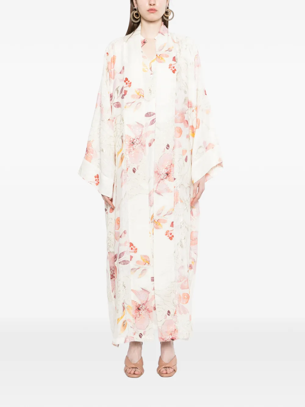 Bambah Tweedelig jurkset Beige