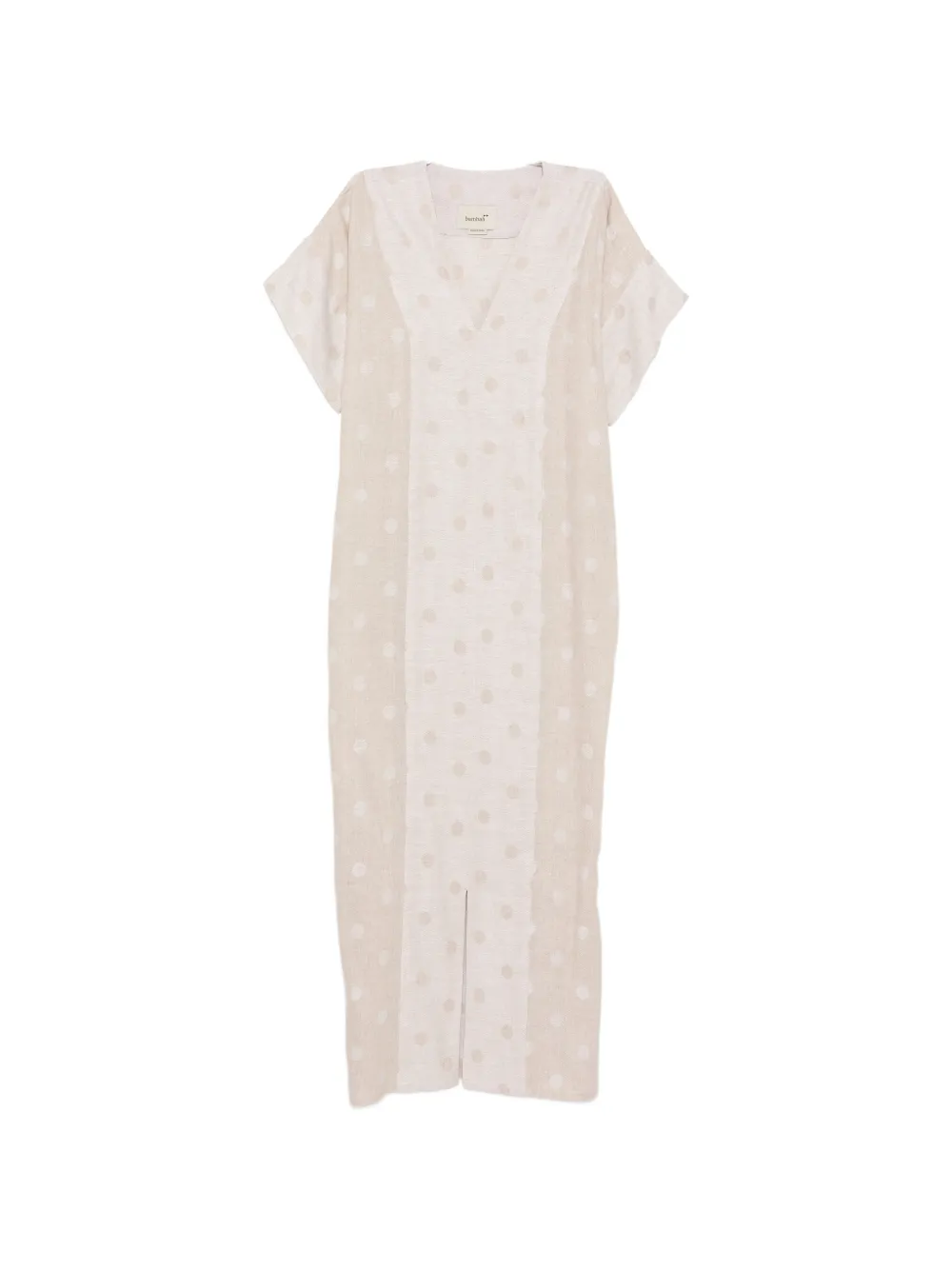 Bambah Lila maxi-jurk Beige