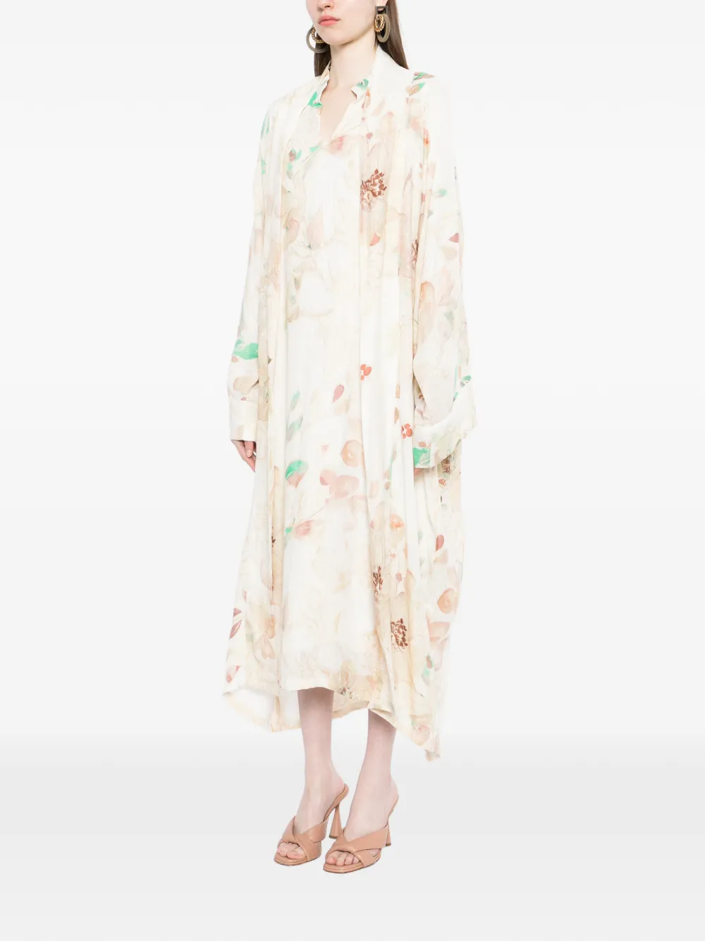 Bambah Tweedelig jurkset Beige