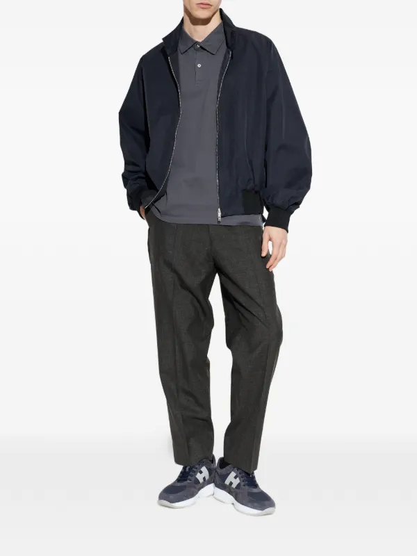 STUDIO NICHOLSON ネイビー ジャケット Studio Nicholson ジップアップ ジャケット | ブルー | FARFETCH JP