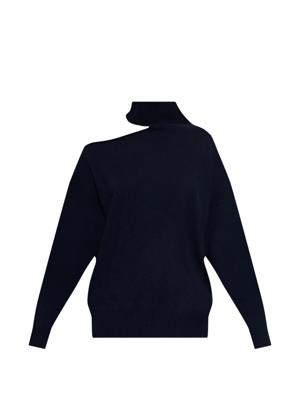 Lisa Yang Alvia cut-out turtleneck sweater - Blue