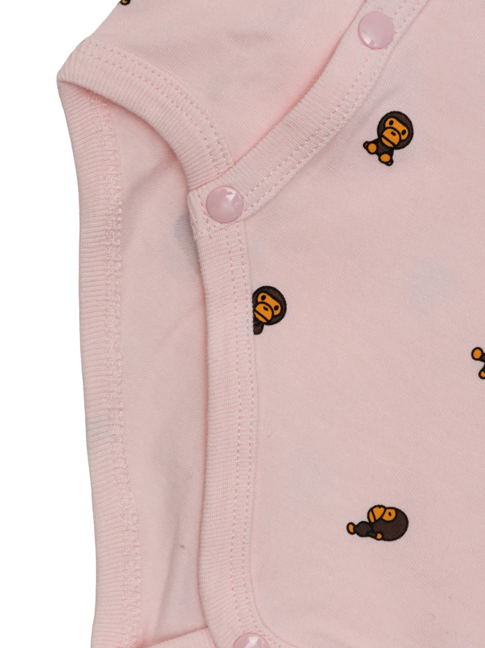  A Bathing Ape® Monkey-print Bodie - Pink 