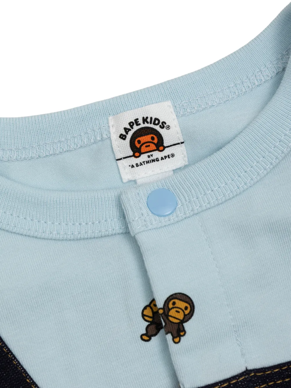  A Bathing Ape® Print Romper - Blue 