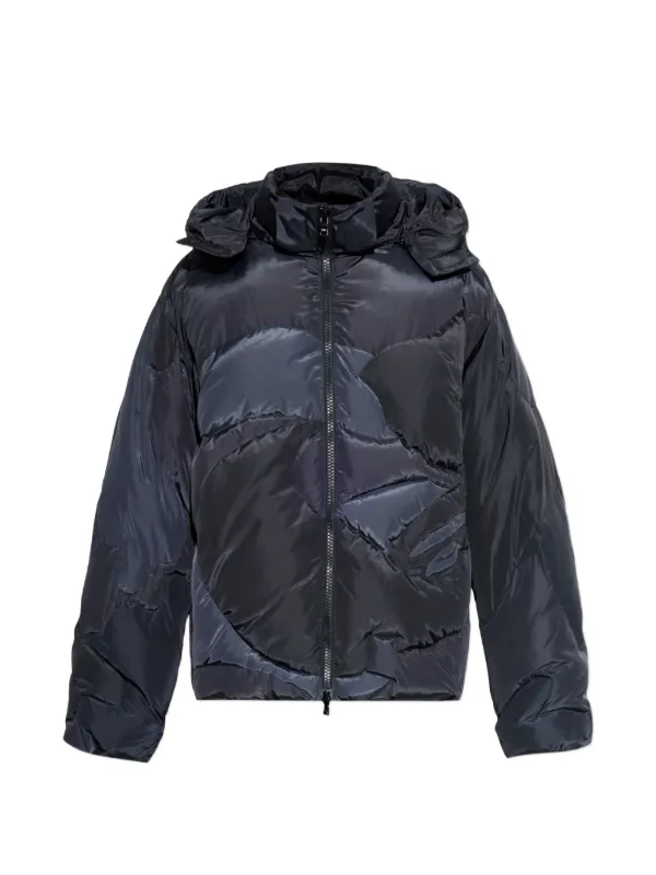 エイプジャケット A BATHING APE® フーデッド パデッドジャケット | ブラック | FARFETCH JP