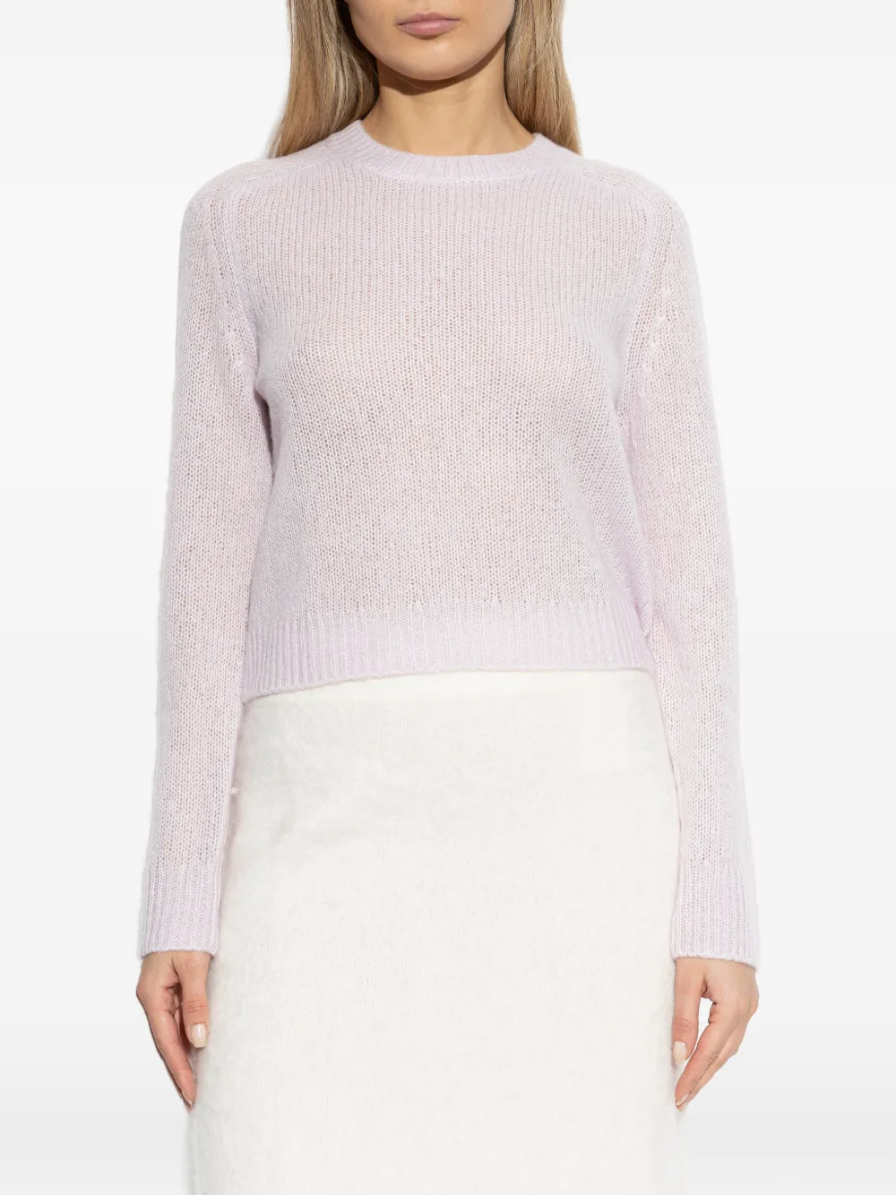 Lisa Yang Solene Round-neck Sweater - Purple 