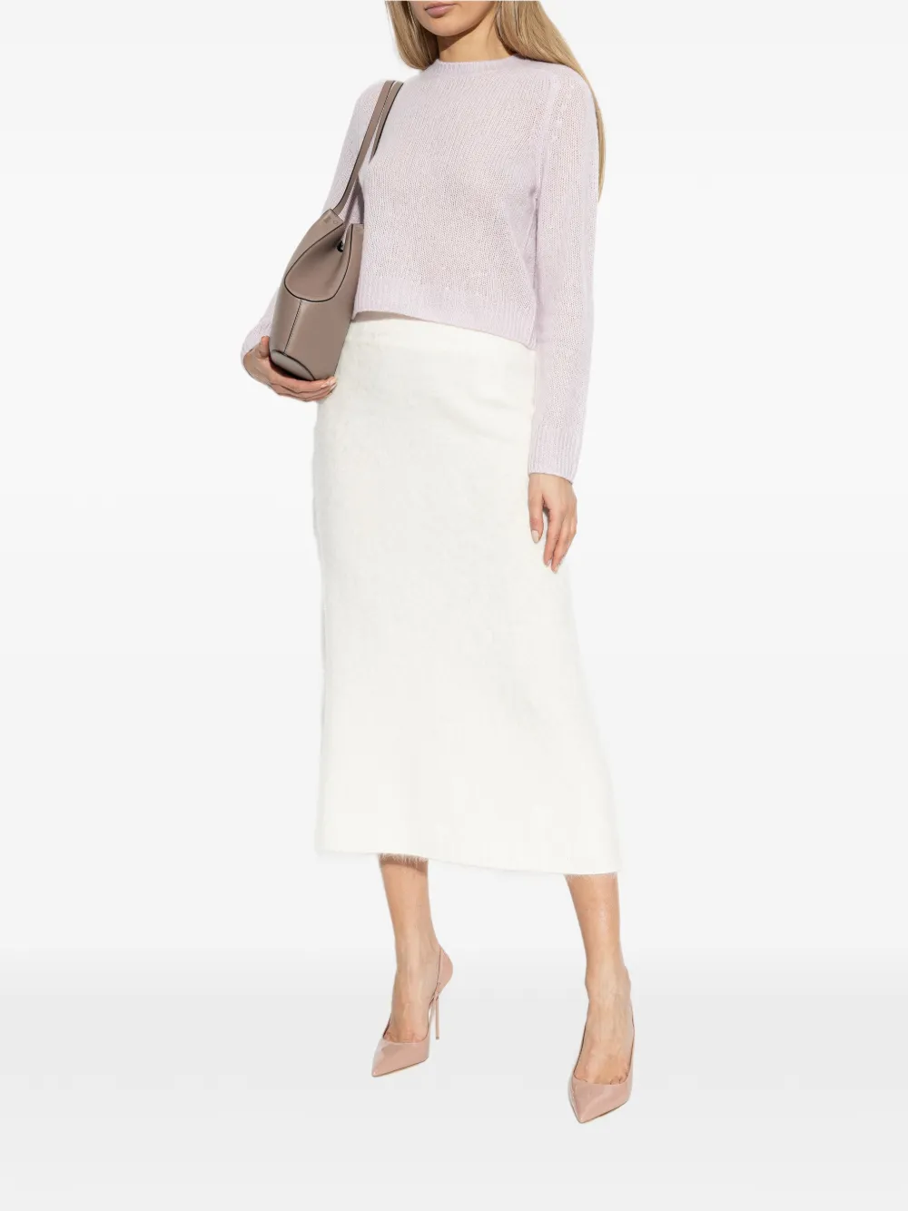  Lisa Yang Solene Round-neck Sweater - Purple 