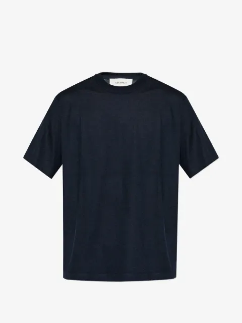 Lisa Yang T-Shirt mit rundem Ausschnitt