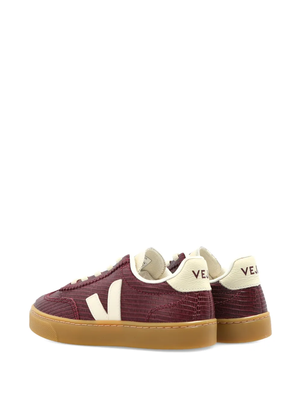 VEJA Kids textured trainers Rood