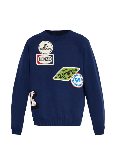 Kenzo crew-neck long-sleeve sweater