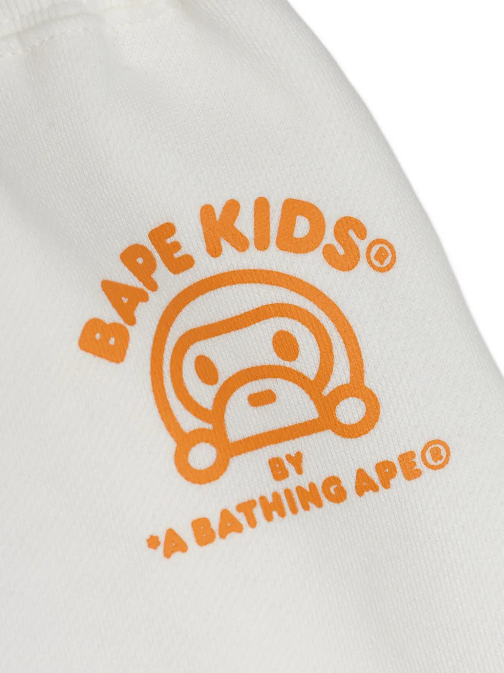  A Bathing Ape® Pantalones Con Logo - Blanco 