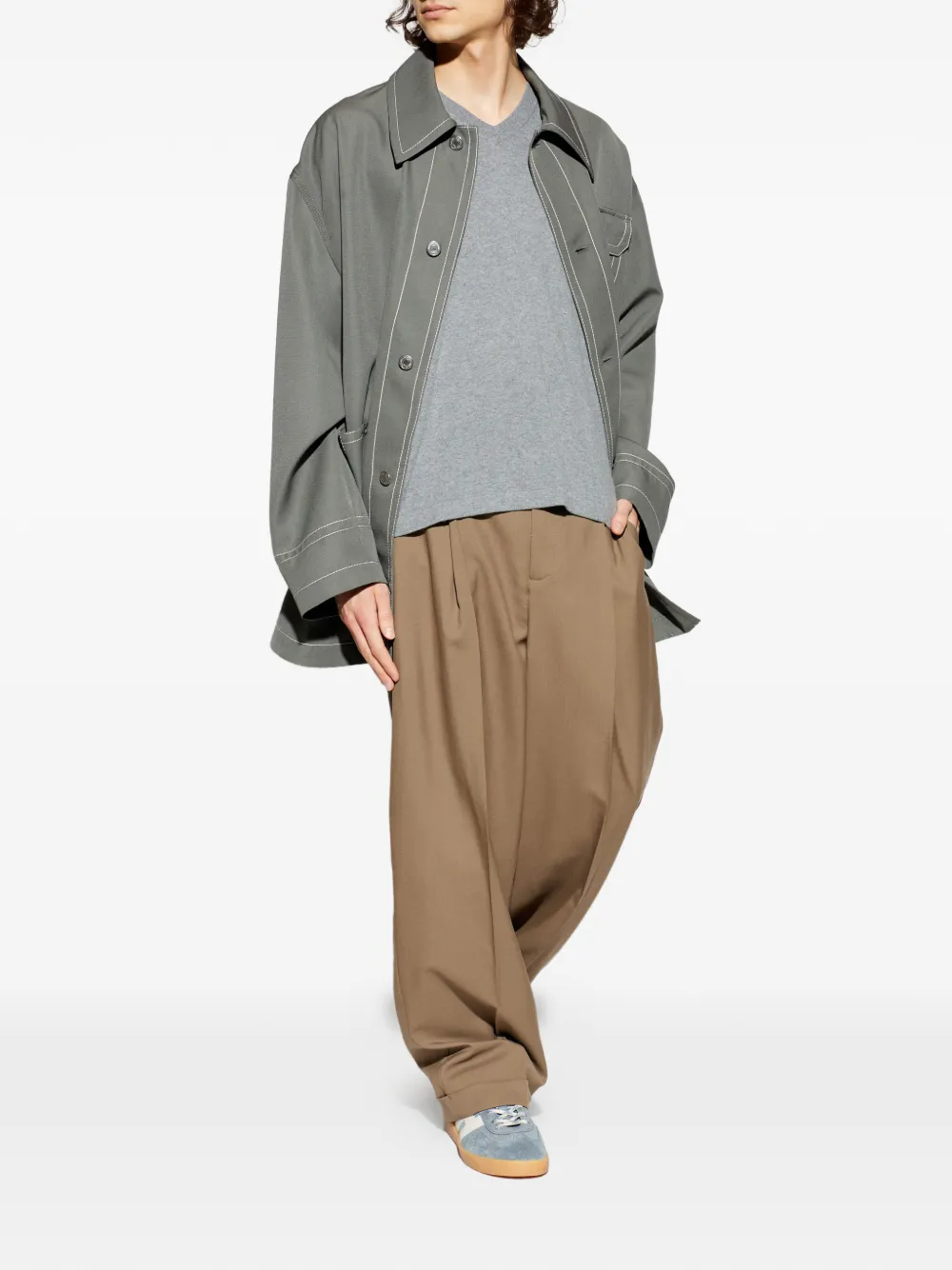 Lisa Yang V넥 티셔츠 | 티셔츠 | Image 2