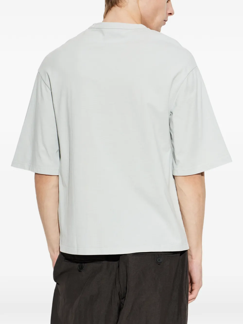 Officine Generale T-shirt met ronde hals Grijs