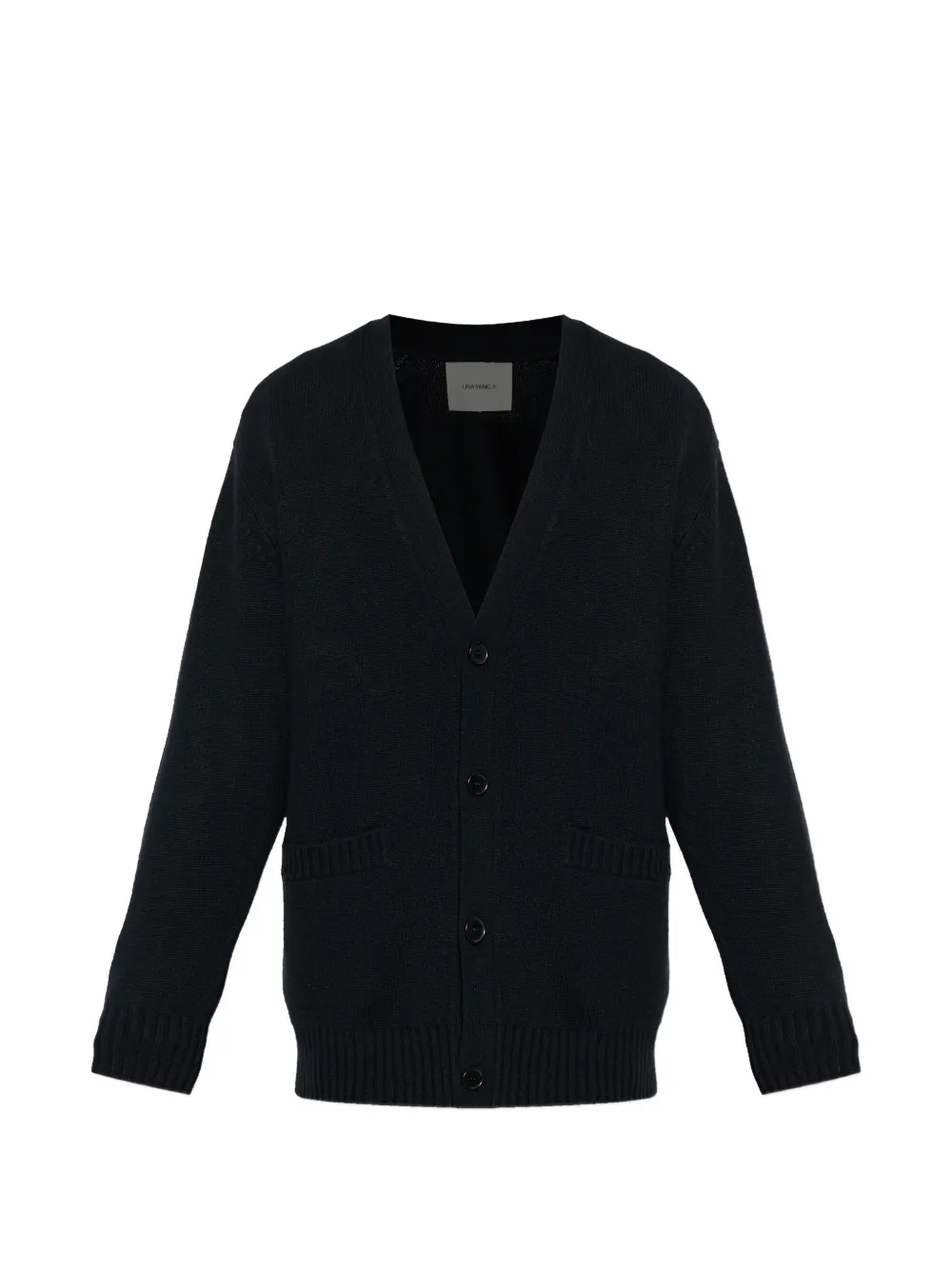 Lisa Yang Wilson pocket button cardigan - Nero