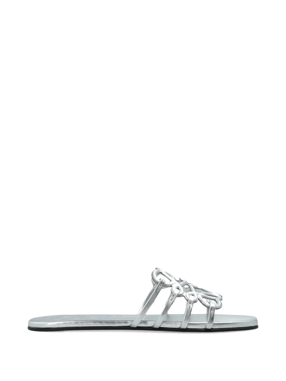 LOEWE cut-out detail sandals Zilver