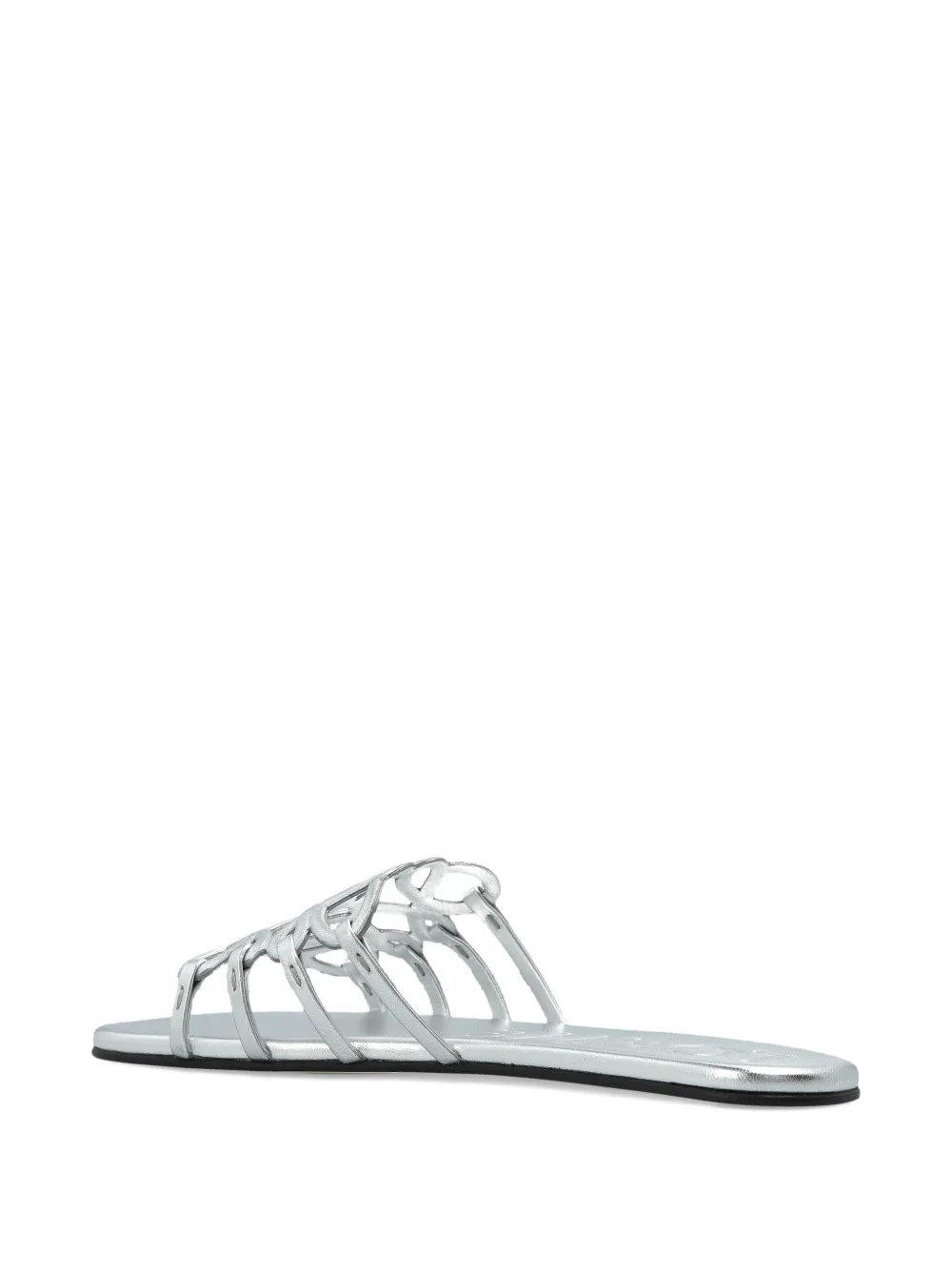 LOEWE cut-out detail sandals Zilver