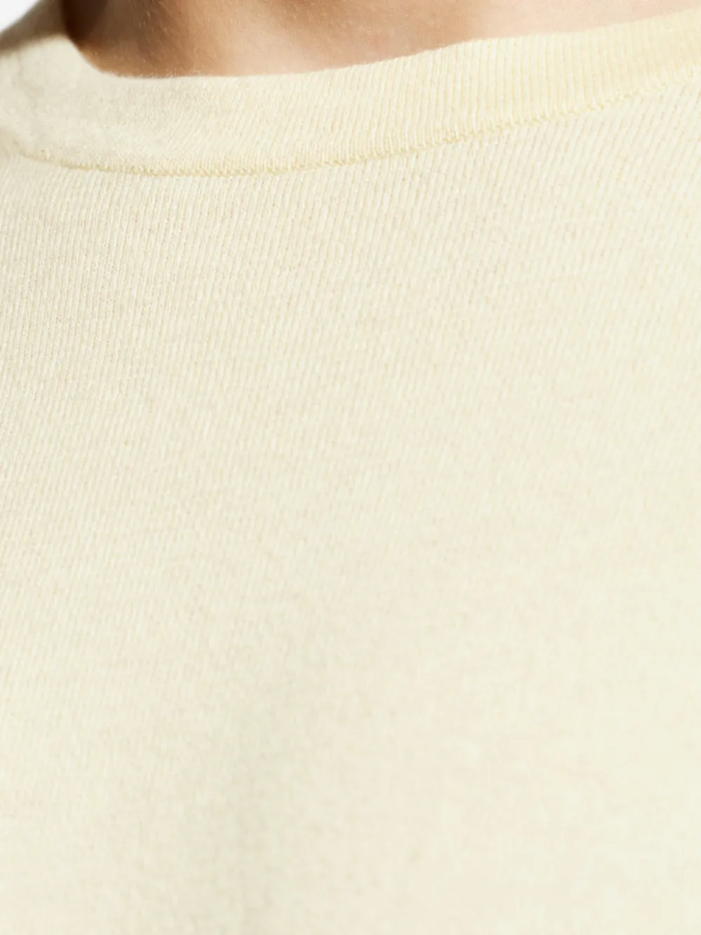 Lisa Yang Sweater met ronde hals Beige