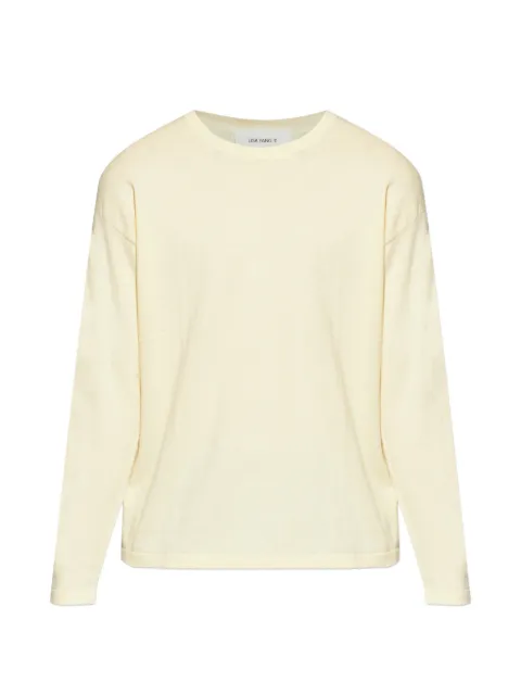Lisa Yang long-sleeve crew-neck sweater