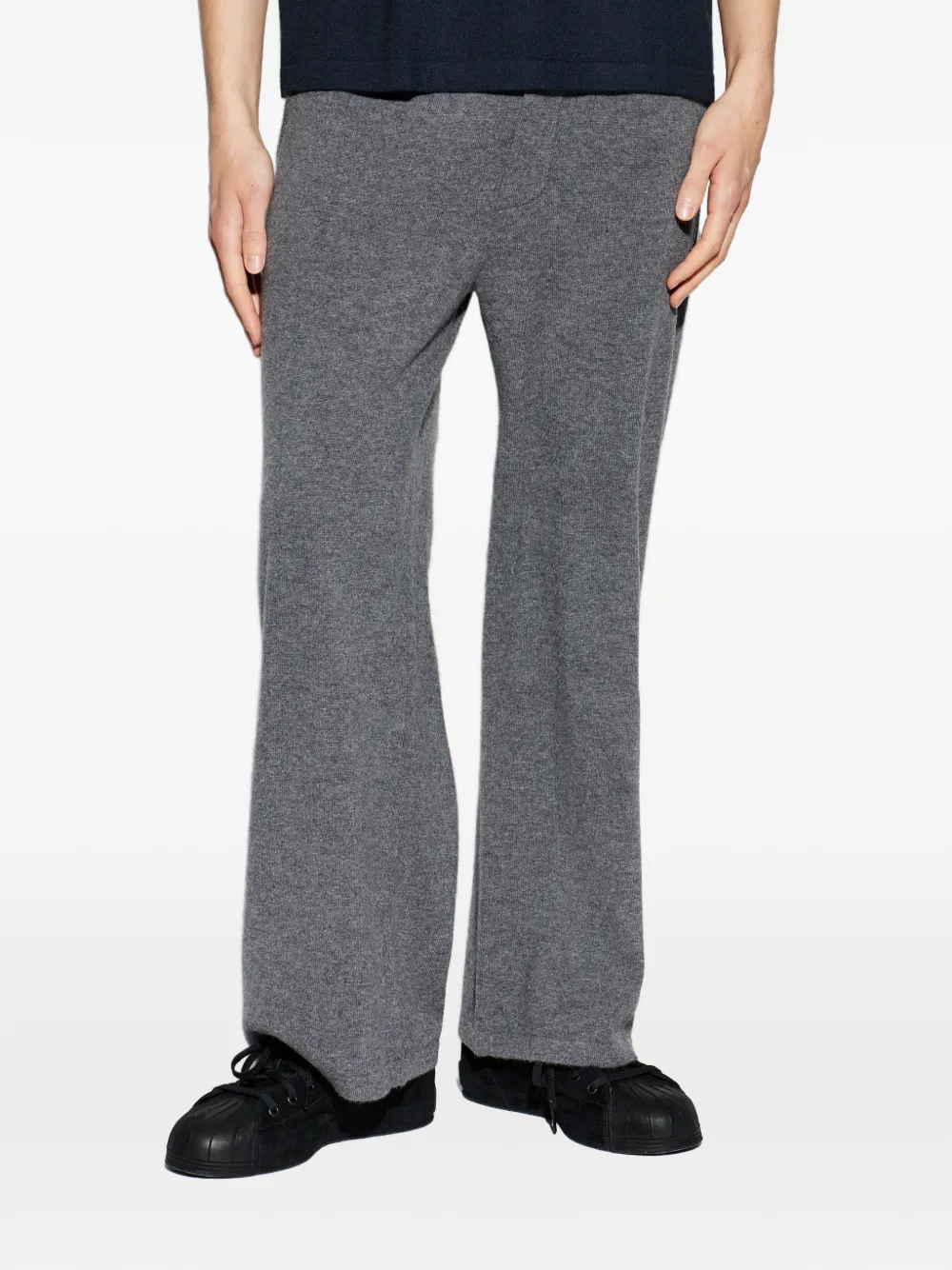  Lisa Yang Lukas Piped Trousers - Grey 