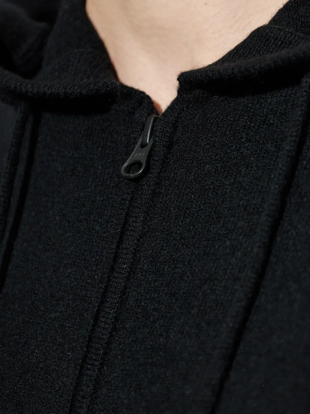 Lisa Yang Emerson hoodie met rits Zwart
