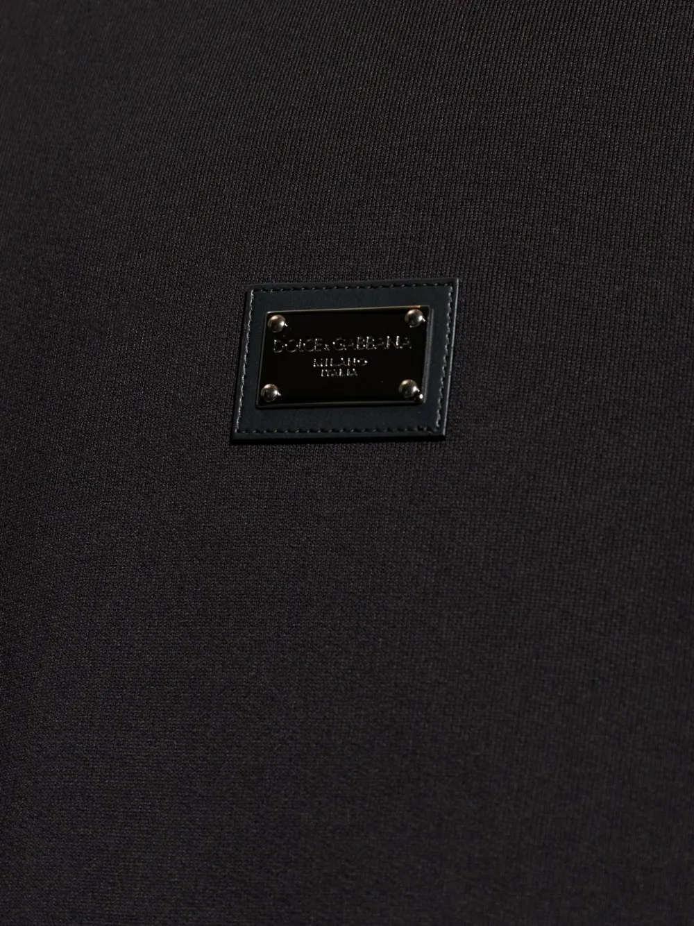 Dolce & Gabbana Sweater met logoplakkaat Zwart