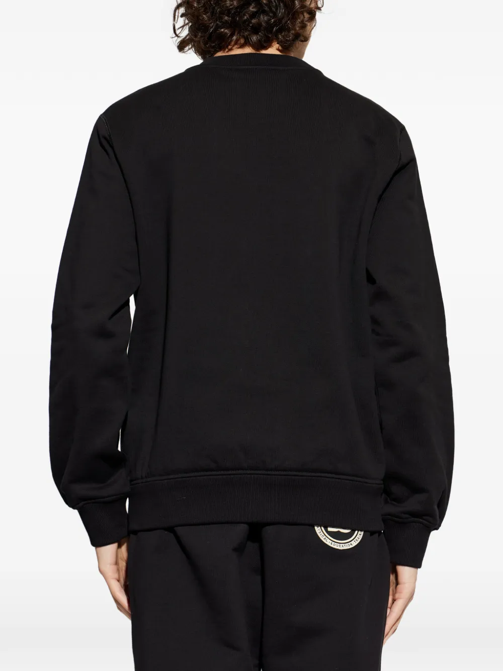 Dolce & Gabbana Sweater met logoplakkaat Zwart