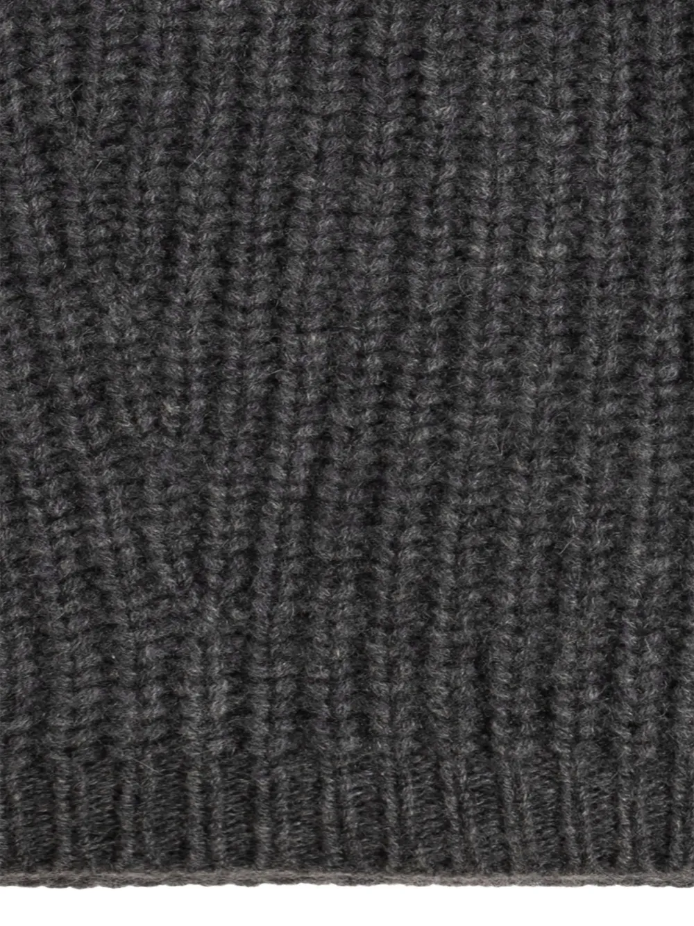  Lisa Yang Ribbed Scarf - Grey 