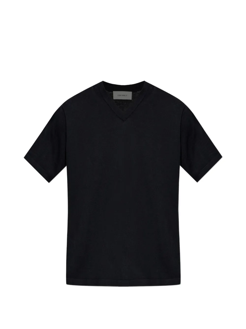 Lisa Yang V-neck T-shirt - Nero
