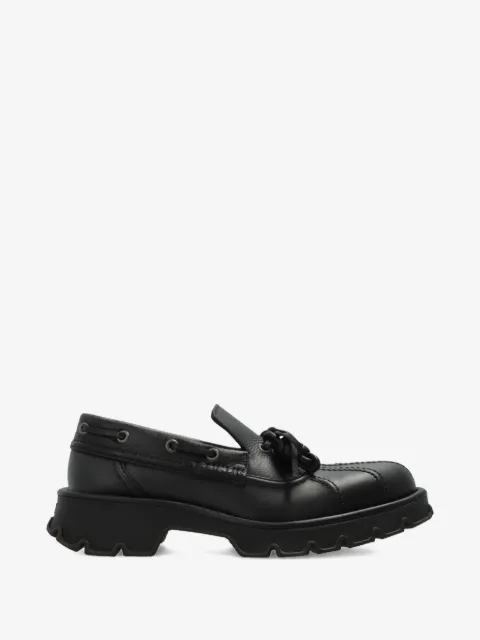 LOEWE lace-up lug-sole loafers