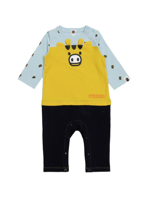 A BATHING APE® printed romper