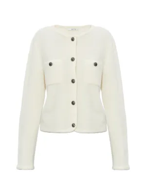 Patou コットン カーディガン | ホワイト | FARFETCH JP