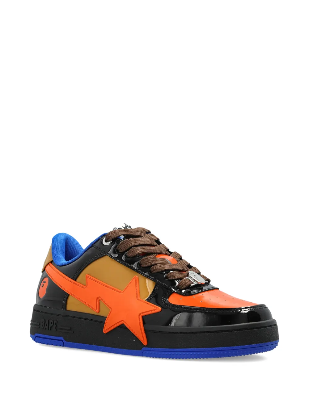 A BATHING APE star-motif sneakers Zwart
