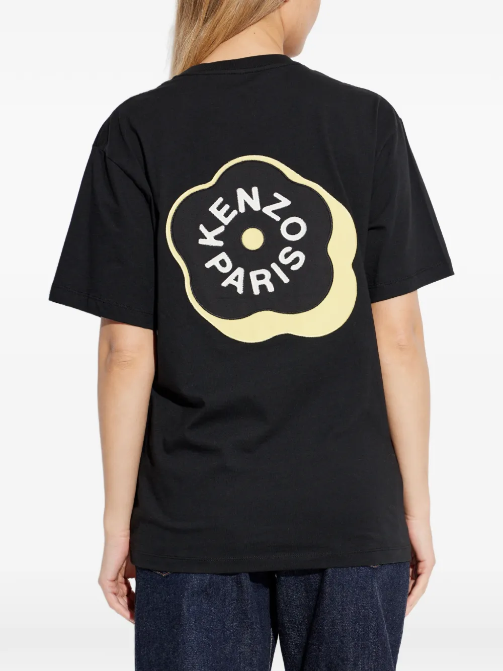 Kenzo T-shirt met logoprint Zwart