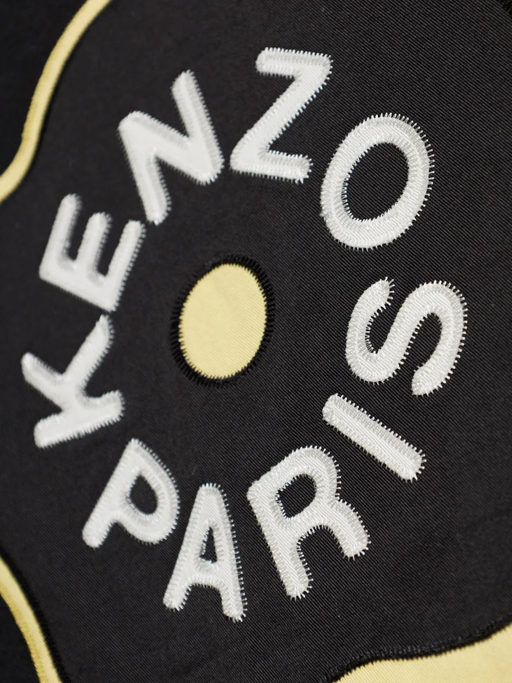 Kenzo T-shirt met logoprint Zwart