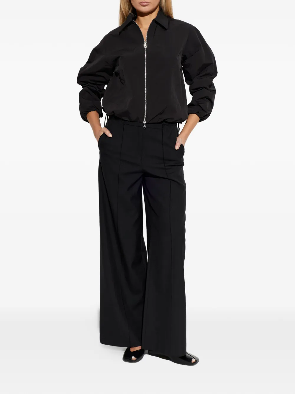  Officine Generale Marla Zip Jacket - Black 