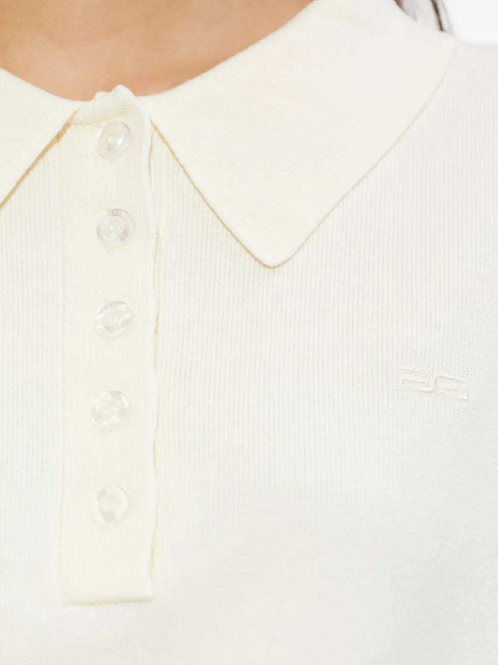 Gestuz Gztalla poloshirt met knopen Beige
