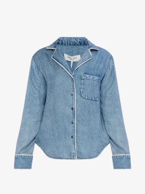 rag & bone chest-pocket shirt