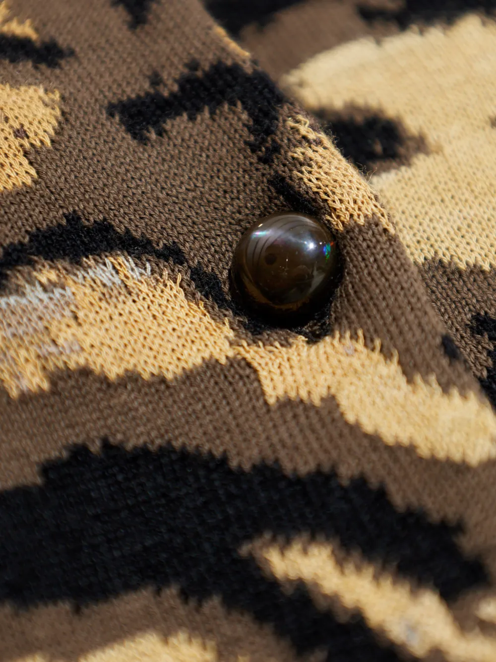 Kenzo Vest met tijgerprint Zwart