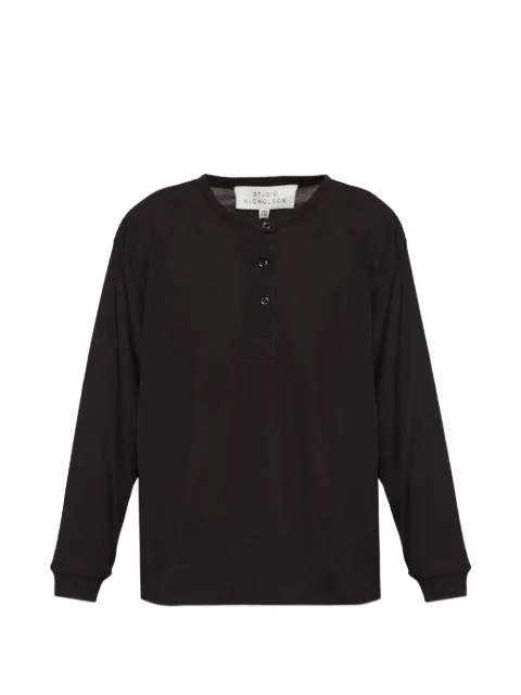 Studio Nicholson Rutas button blouse