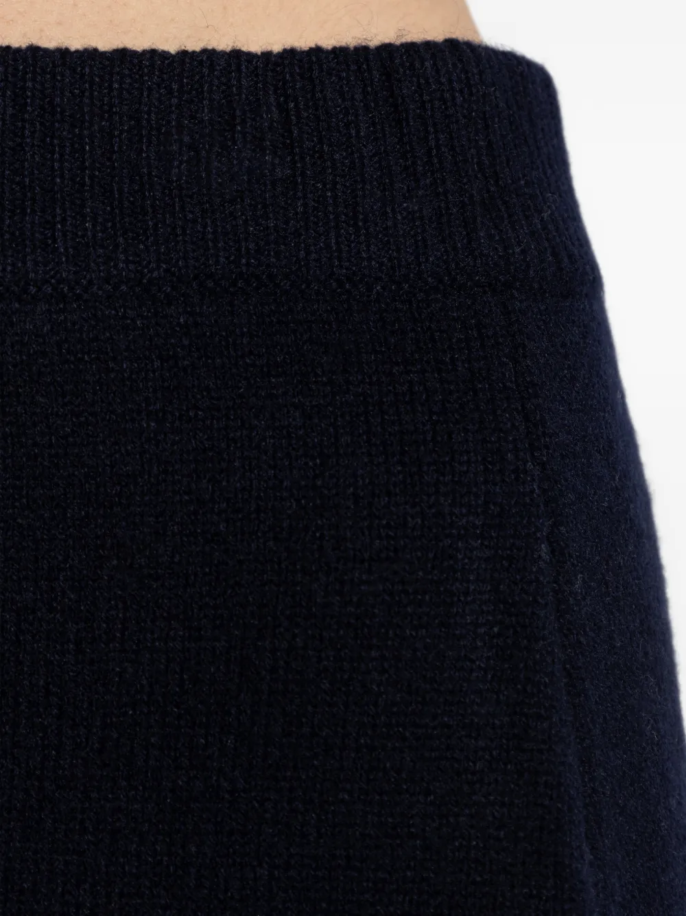 Lisa Yang Clare geribbelde mini-rok Blauw