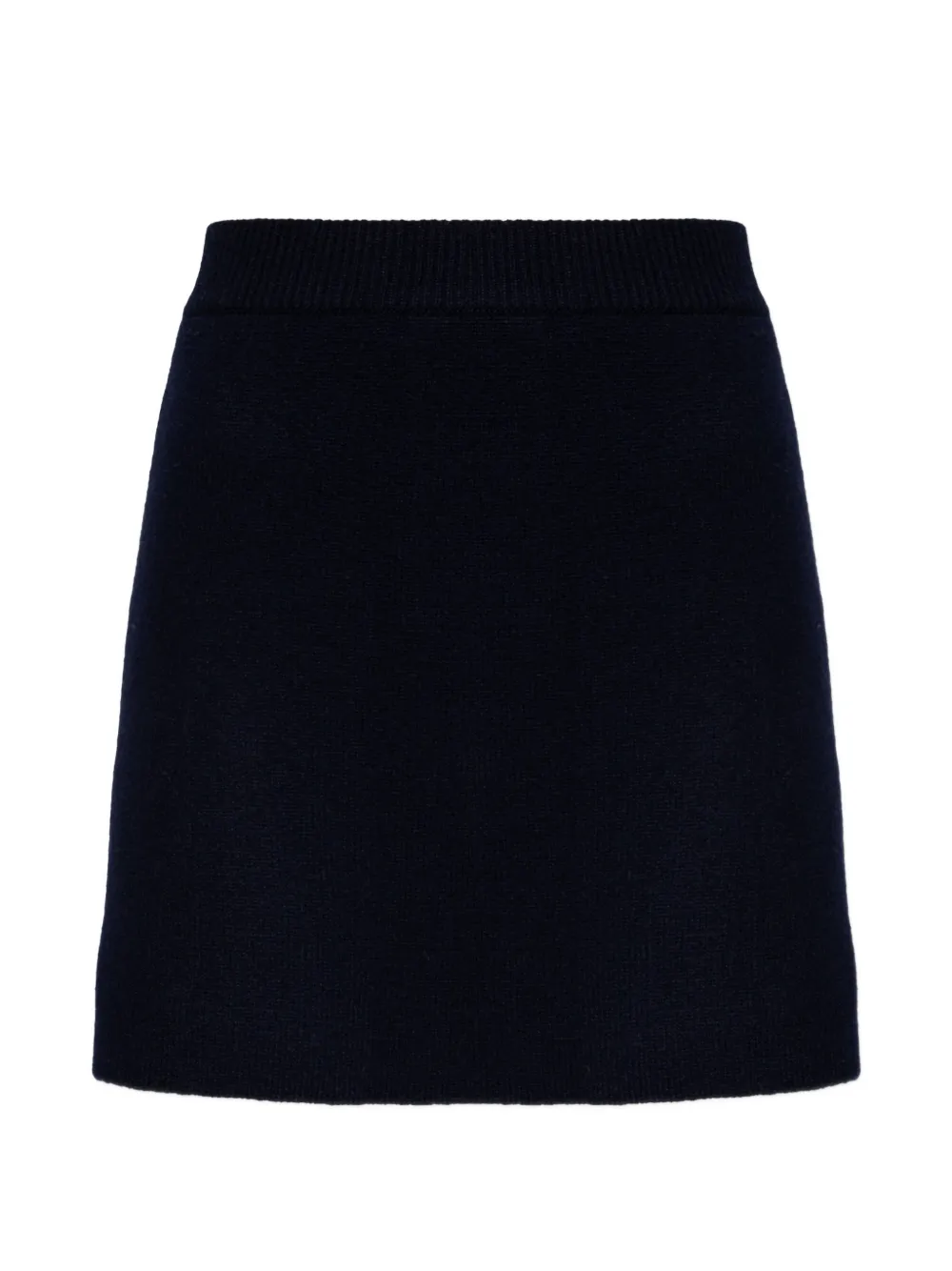 Lisa Yang Clare ribbed mini skirt - Blu