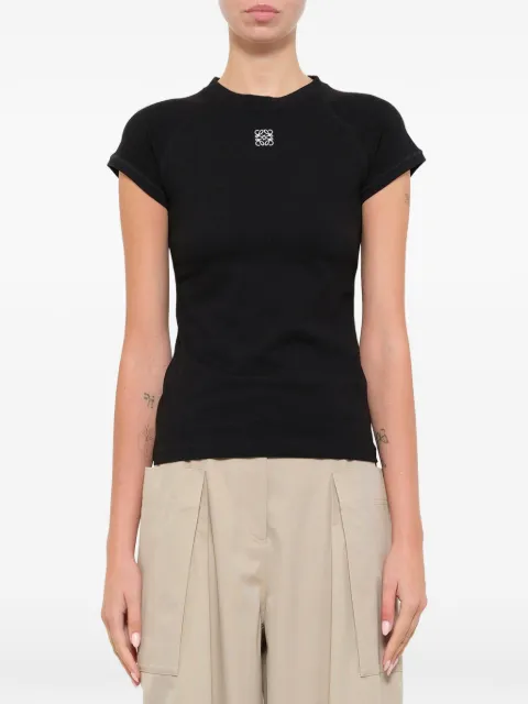 LOEWE playera pequeña en mezcla de algodón