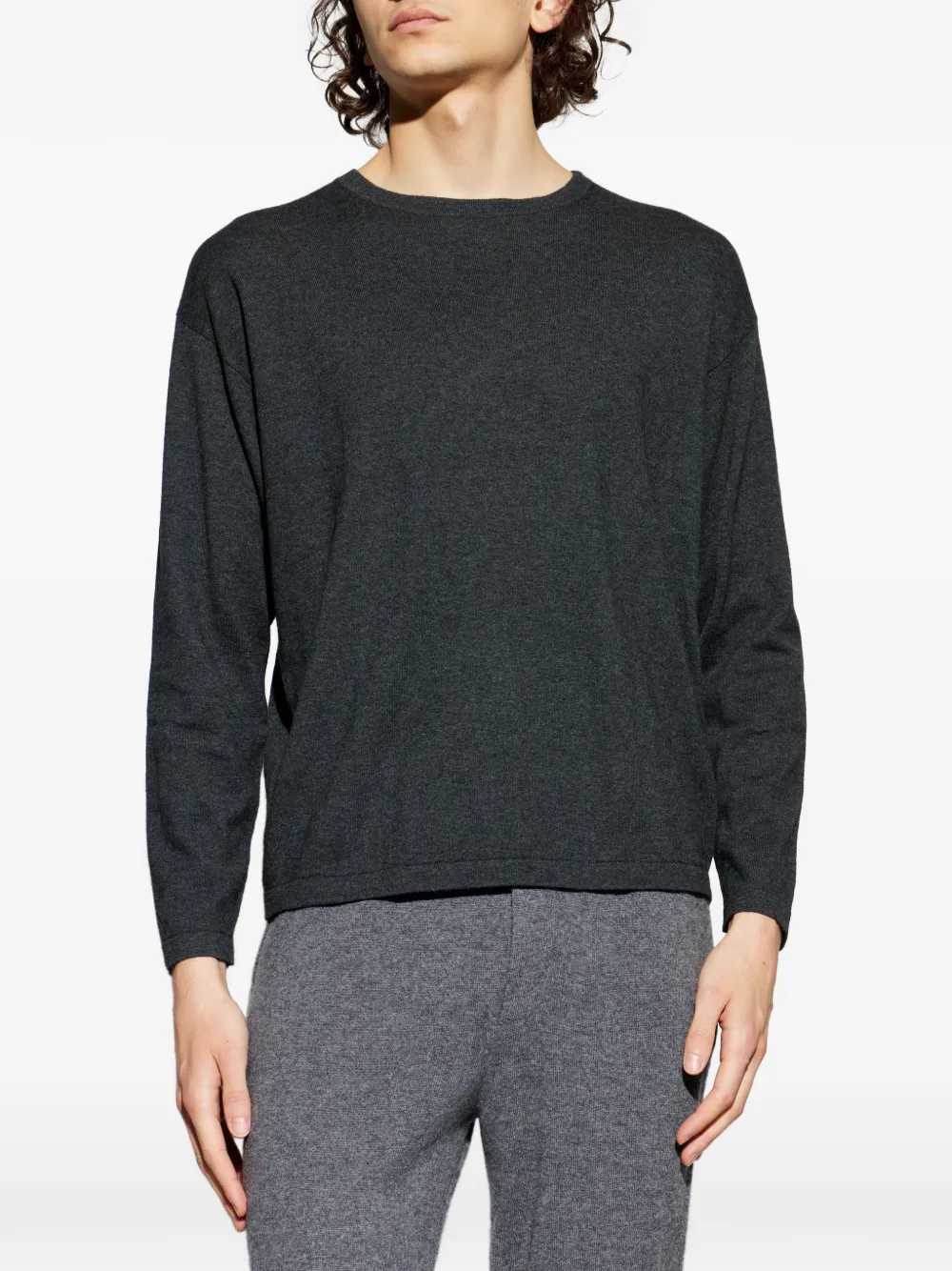  Lisa Yang Theodor Long-sleeve Sweater - Grey 