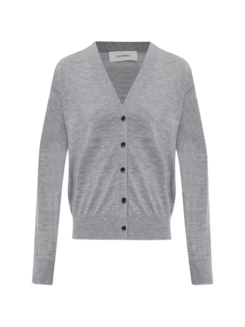 Lisa Yang — buttoned V-neck cardigan