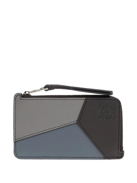 LOEWE patchwork zip cardholder