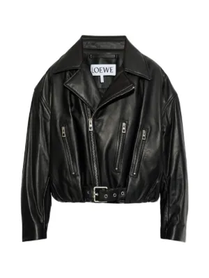 Givenchy Zip Lambskin Jacket | Black | FARFETCH