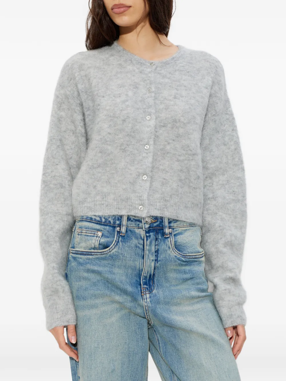  Gestuz Button-up Cardigan - Grey 