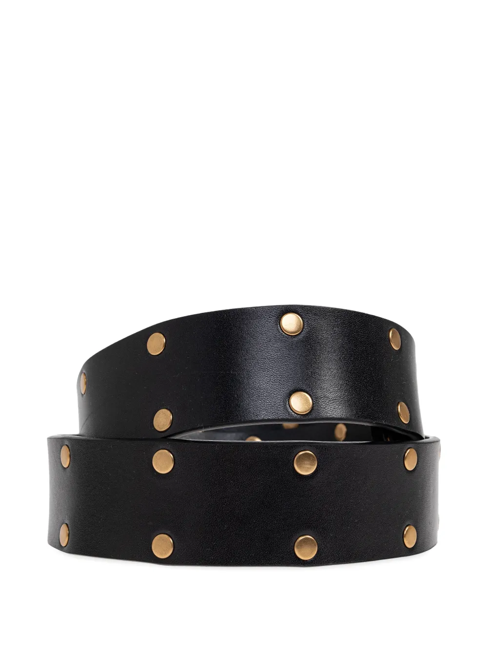  Loewe Studded Buckle Belt - Black 