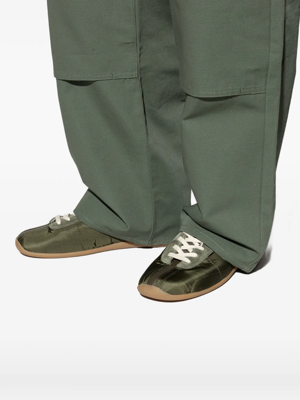 Kenzo lace-up sneakers Groen